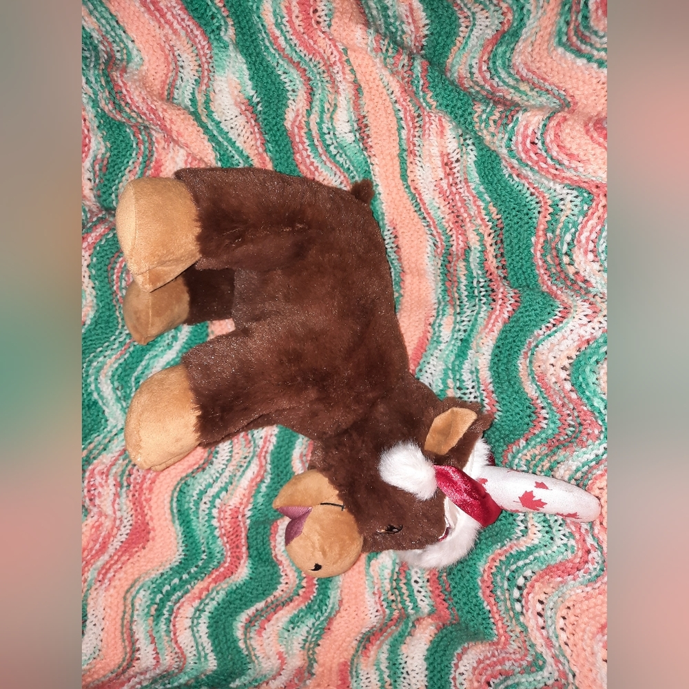Build a Bear Christmas Moose